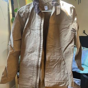 Boys XXL/Mens XS GAP Tan Carpenter Jacket